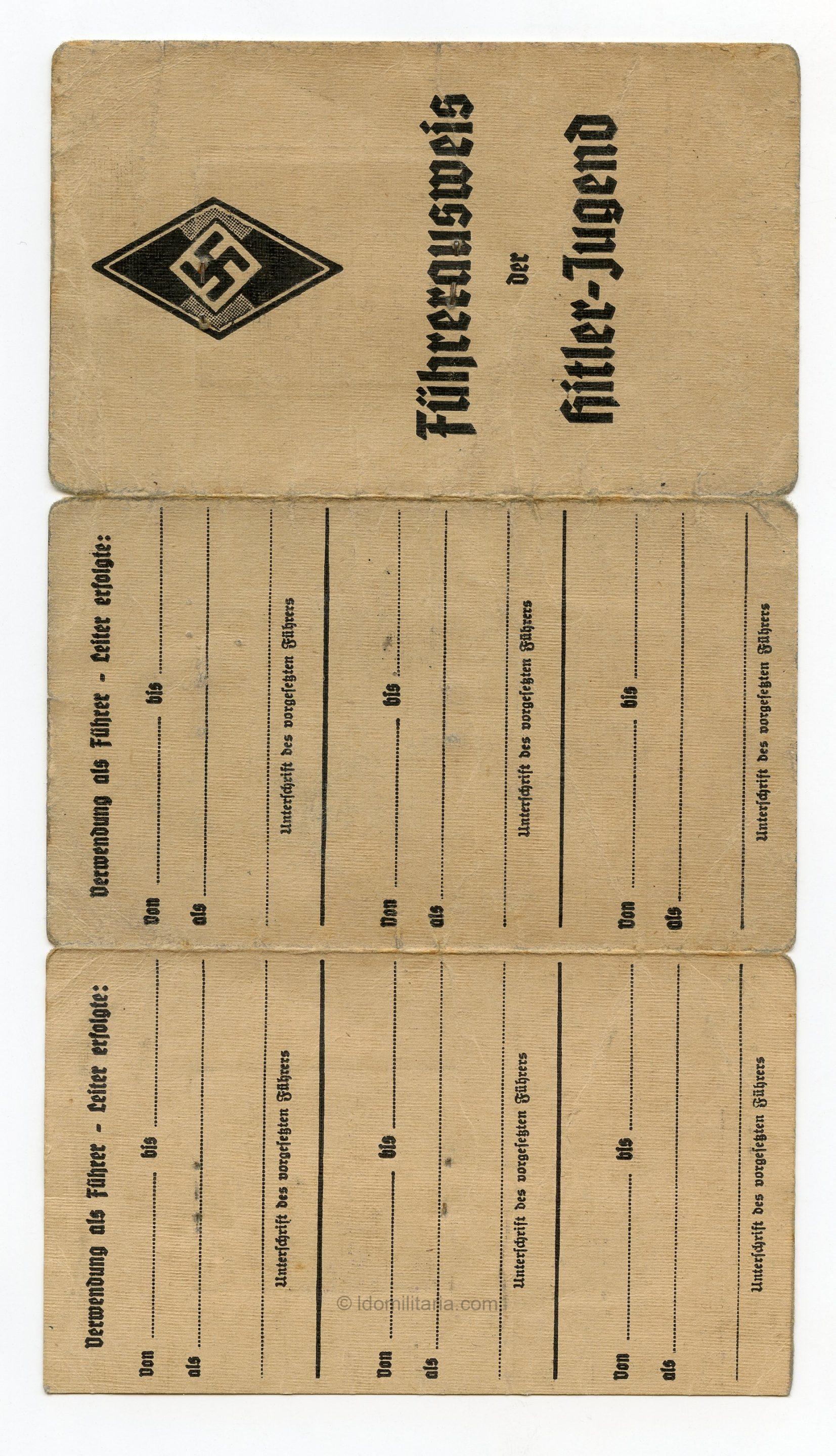 HJ Membership ID lot with shoulder board - Image 3