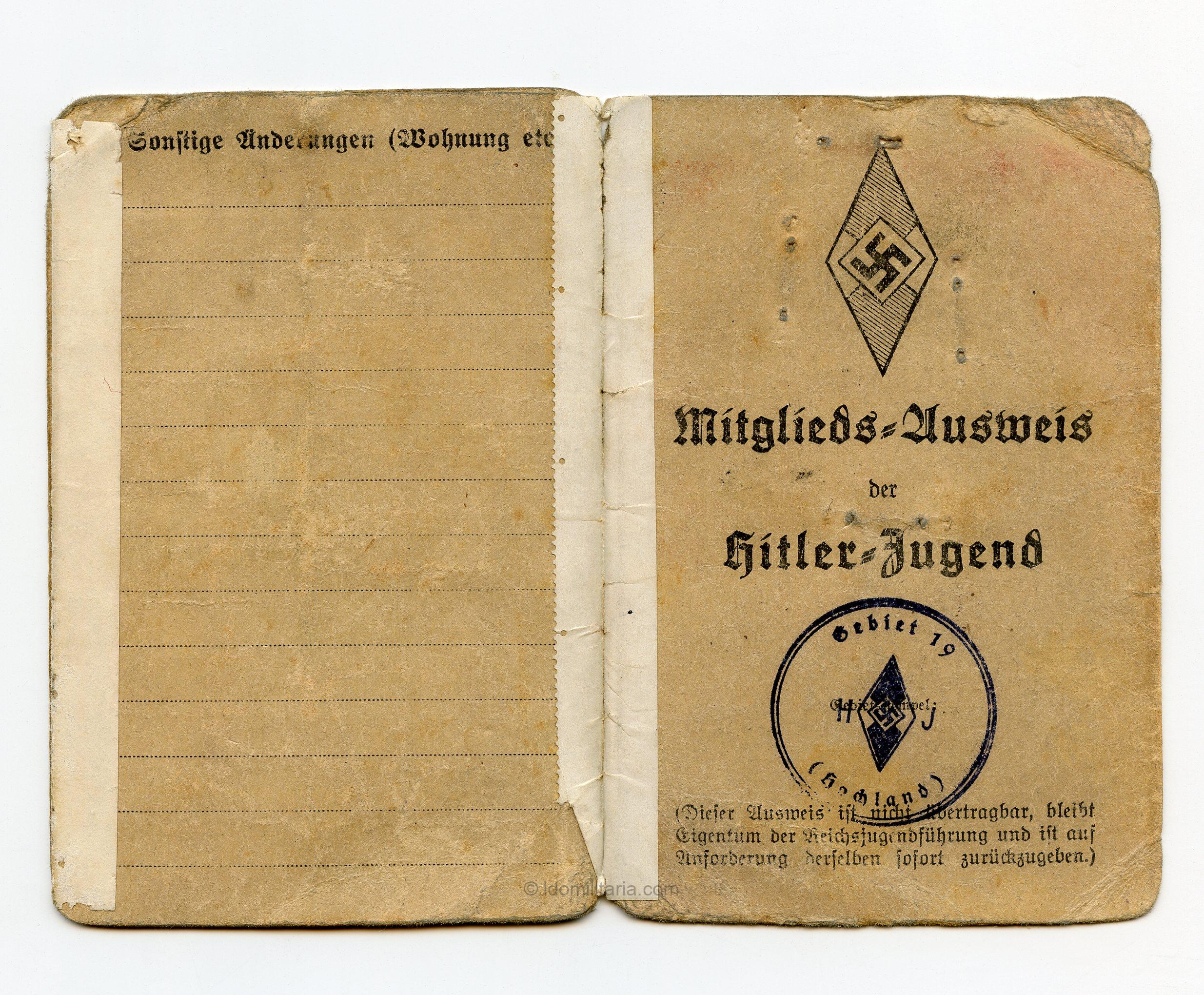 HJ Membership ID lot with shoulder board - Image 6