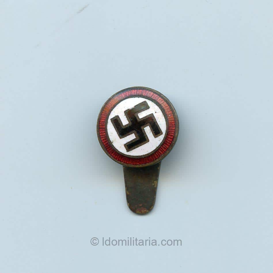 NSDAP Sympathie badge 10.8mm