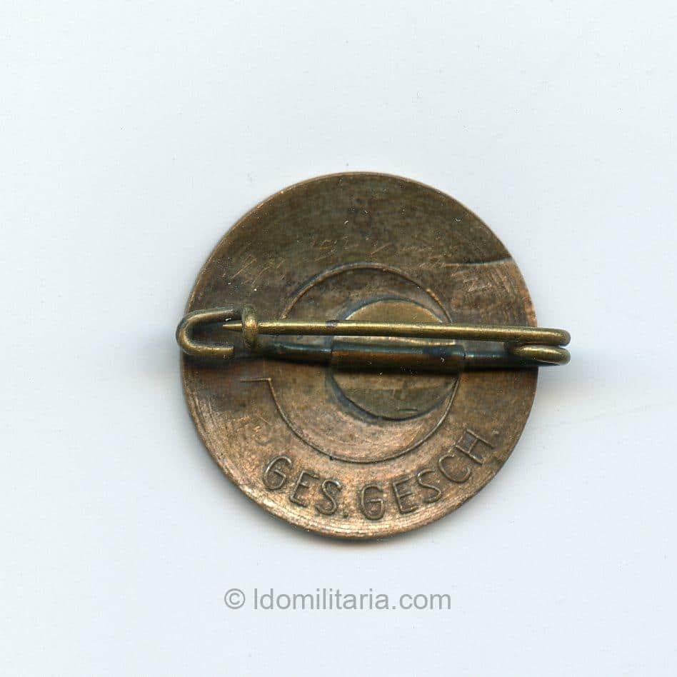 Early Arbeiter-Jugend membership badge - Ges. Gesch. - Image 2