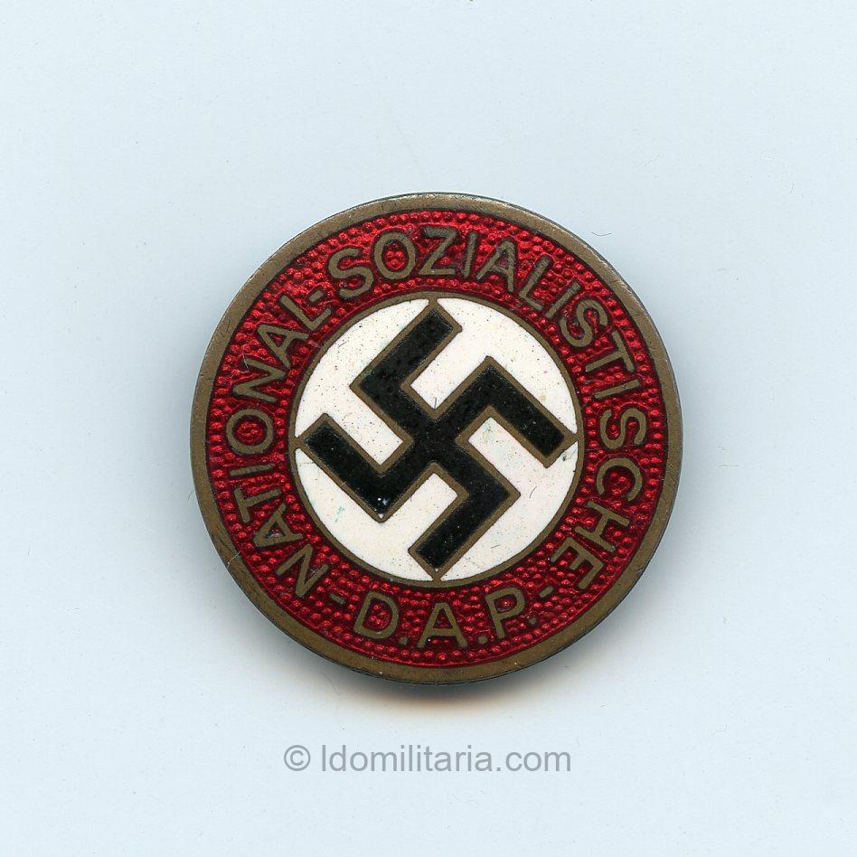 Early NSDAP Membership badge - Ges. Gesch