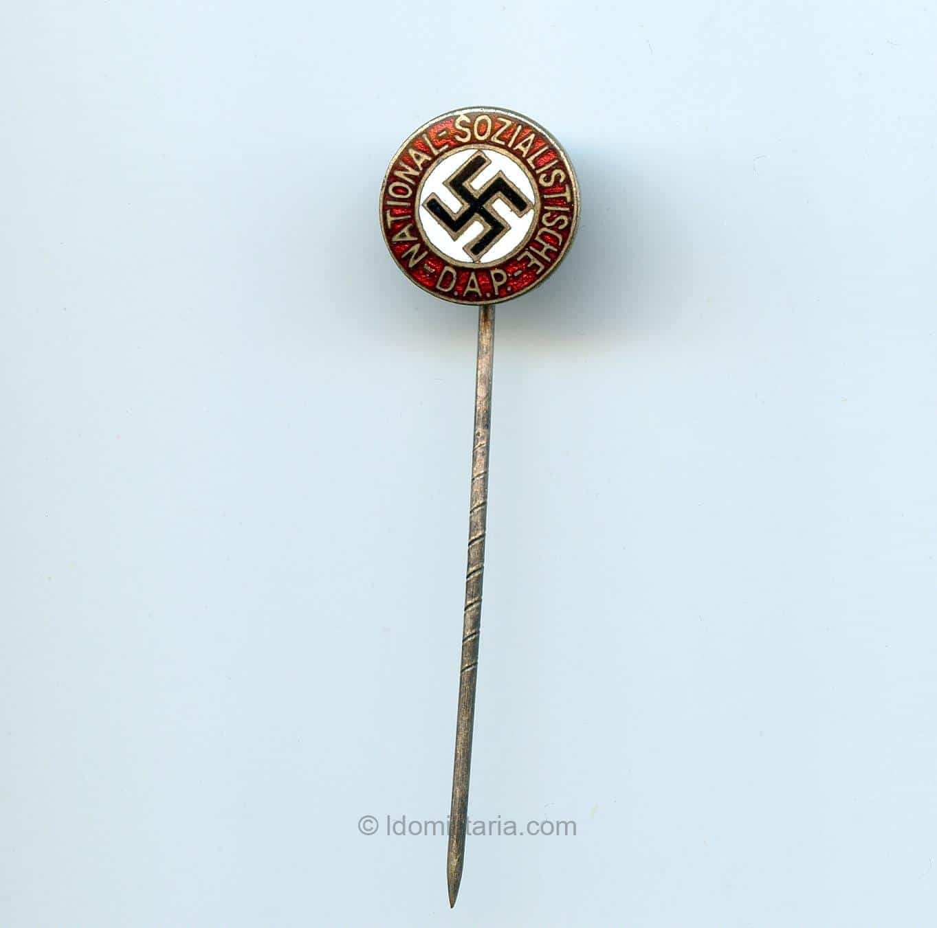 NSDAP Membership stickpin 12.7 mm