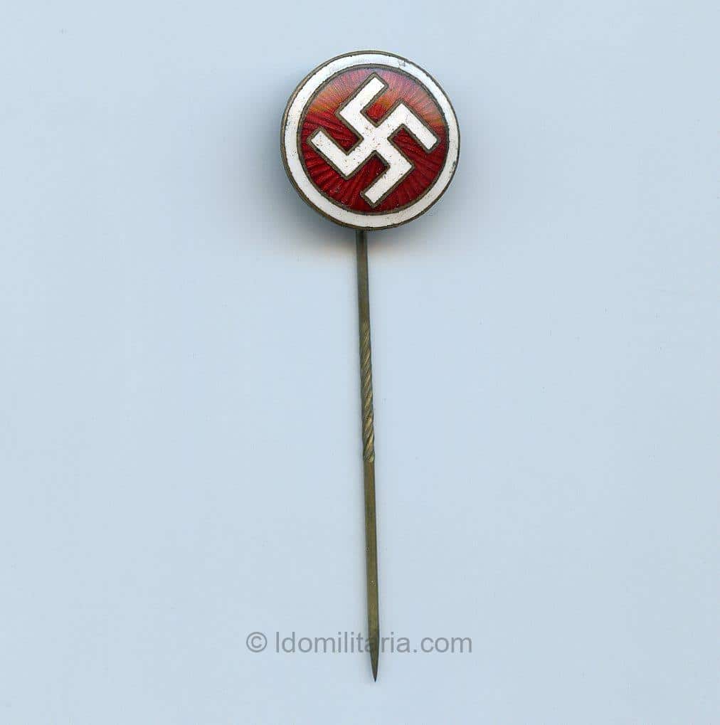 DNSAP Membership stickpin - Heimburger
