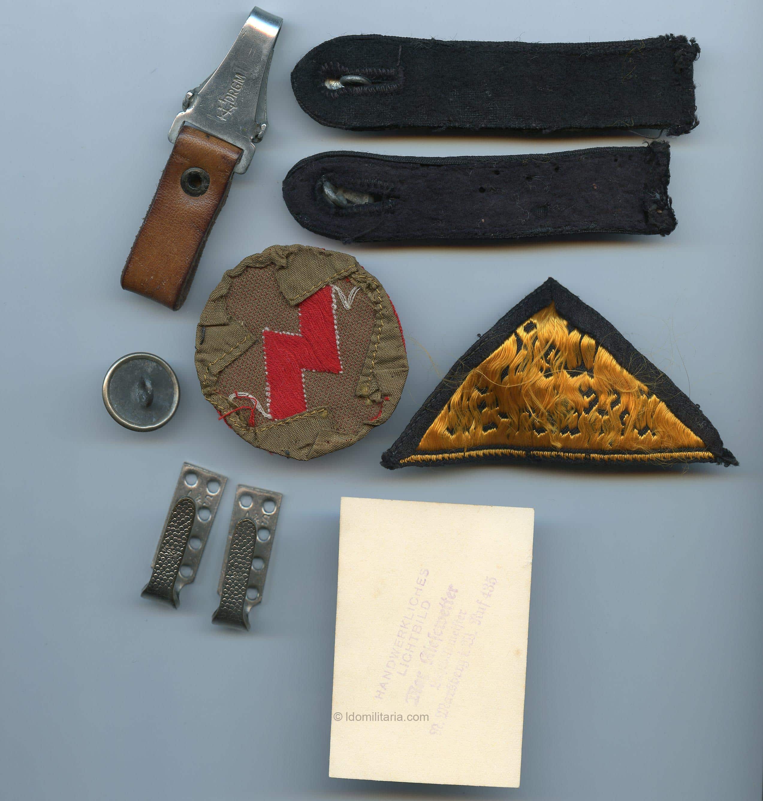 Small HJ grouping with rare West Westfalen-Süd District triangle - Image 2