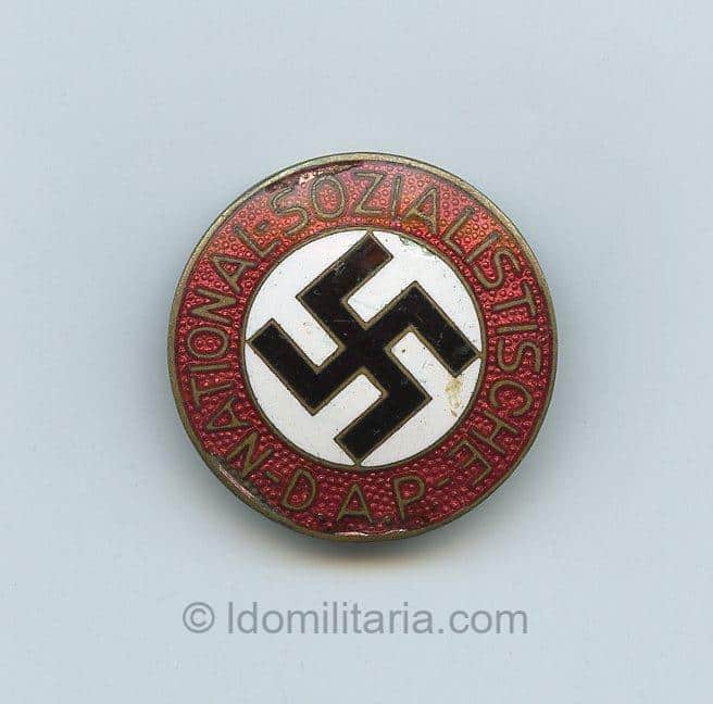 Rare NSDAP Membership badge RZM M1/99 - Wilhelm Peter Heb, Lüdenscheid
