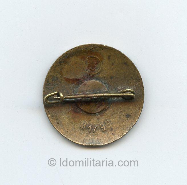 Rare NSDAP Membership badge RZM M1/99 - Wilhelm Peter Heb, Lüdenscheid - Image 2