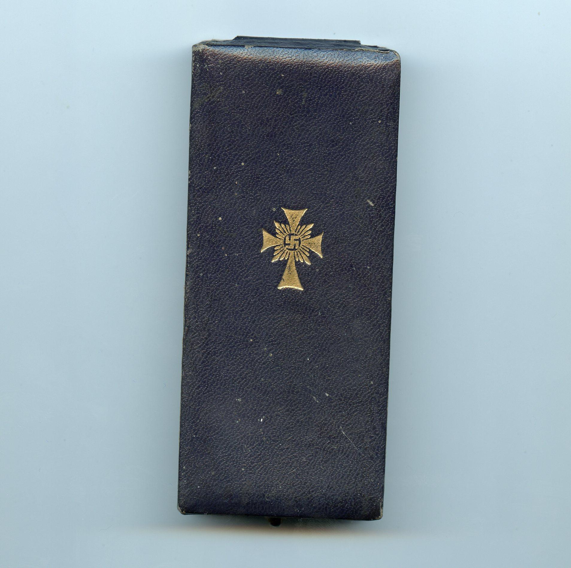 Motherscross in gold with case - L. Bertsch, Karlsruhe - Image 3