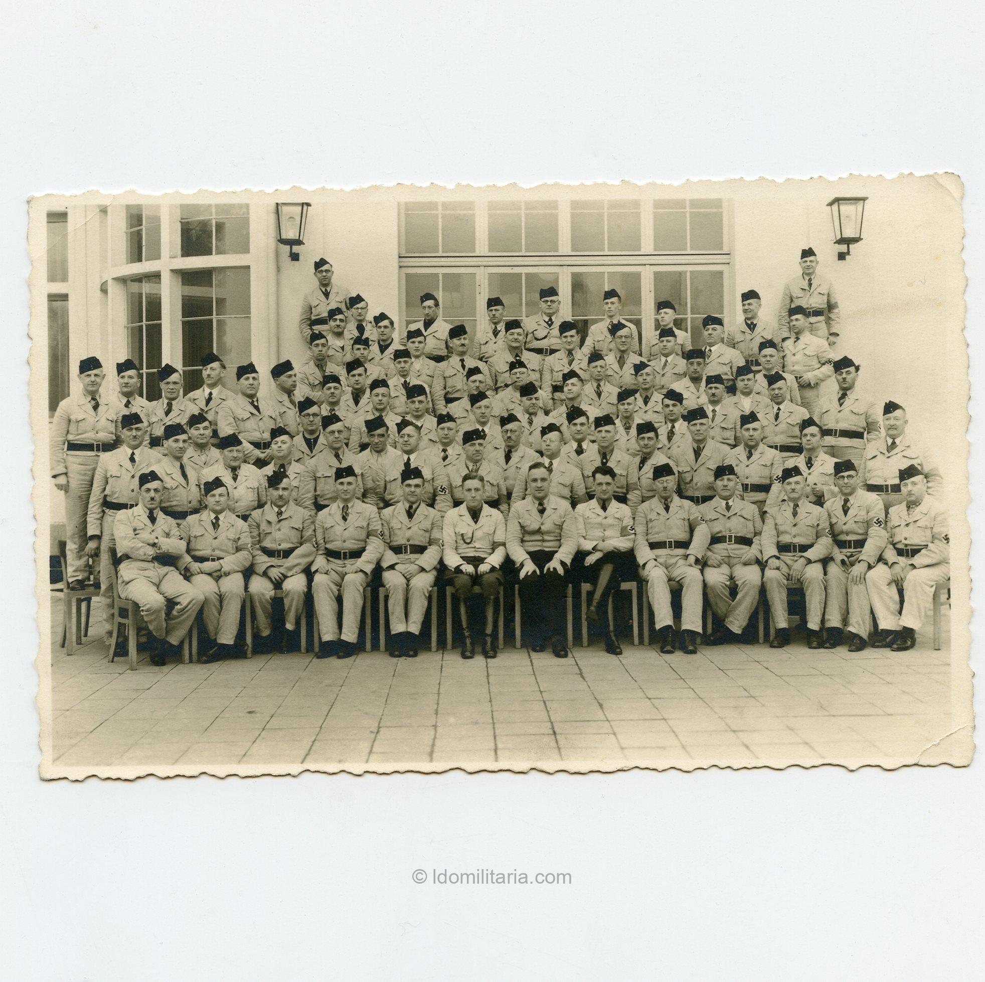 NSDAP Deutscher Juristen tinnie + photo - Image 2