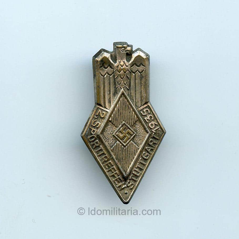 HJ/DJ 2.Sporttreffen Stuttgart 1935 tinnie