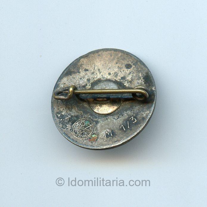 NSDAP Membership badge - Max Kremhelmer, München - Image 2