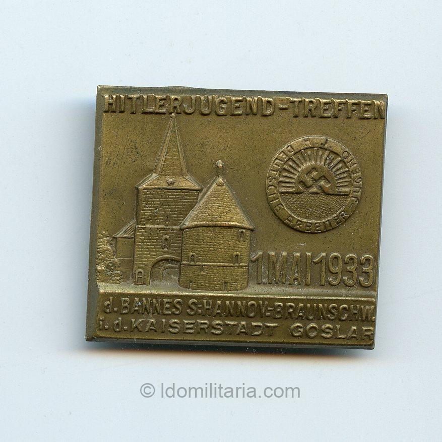 HJ treffen Kaiserstadt Goslar 1933 tinnie