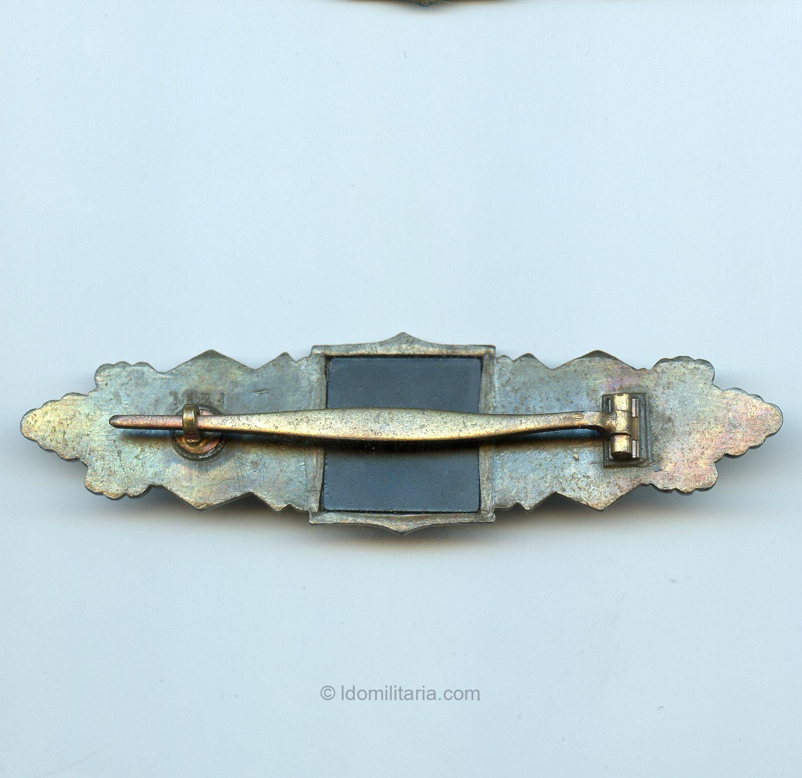 Close combat clasp in bronze - Funke & Brünninghaus, Lüdenscheid - Image 2