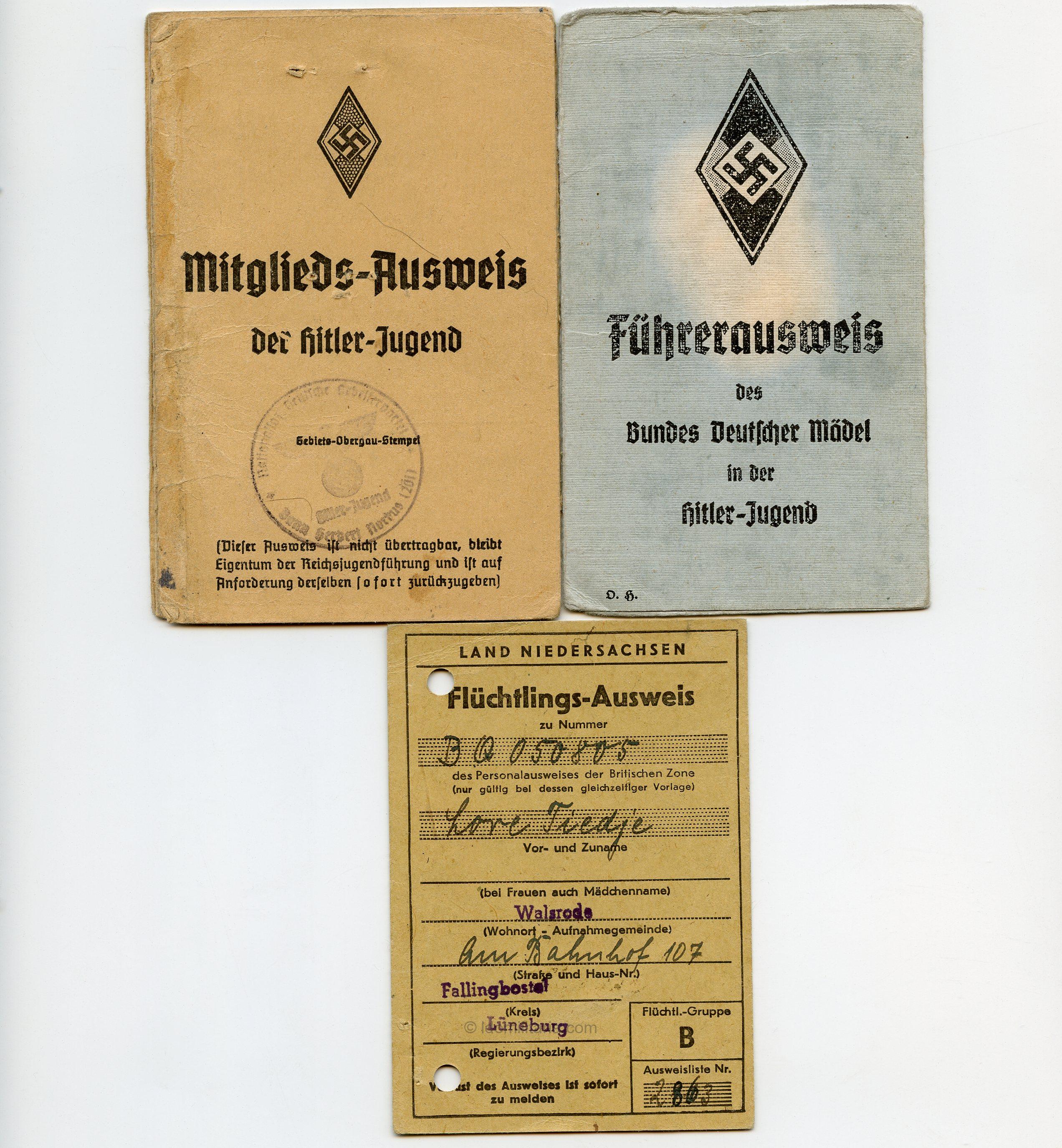 BDM Lot to Tiedje Lore Honor Bann Herbert Norkus (203)