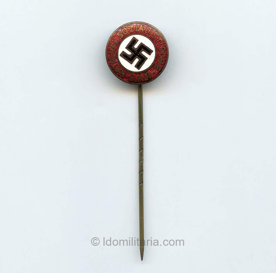 NSDAP Membership stickpin - Otto schickle, Pforzheim