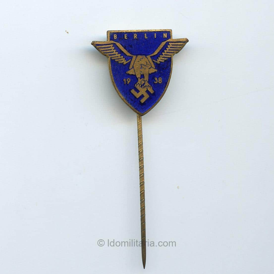 Rare German Academy for Aeronautical Research Stickpin - Christian Lauer, Nürnberg