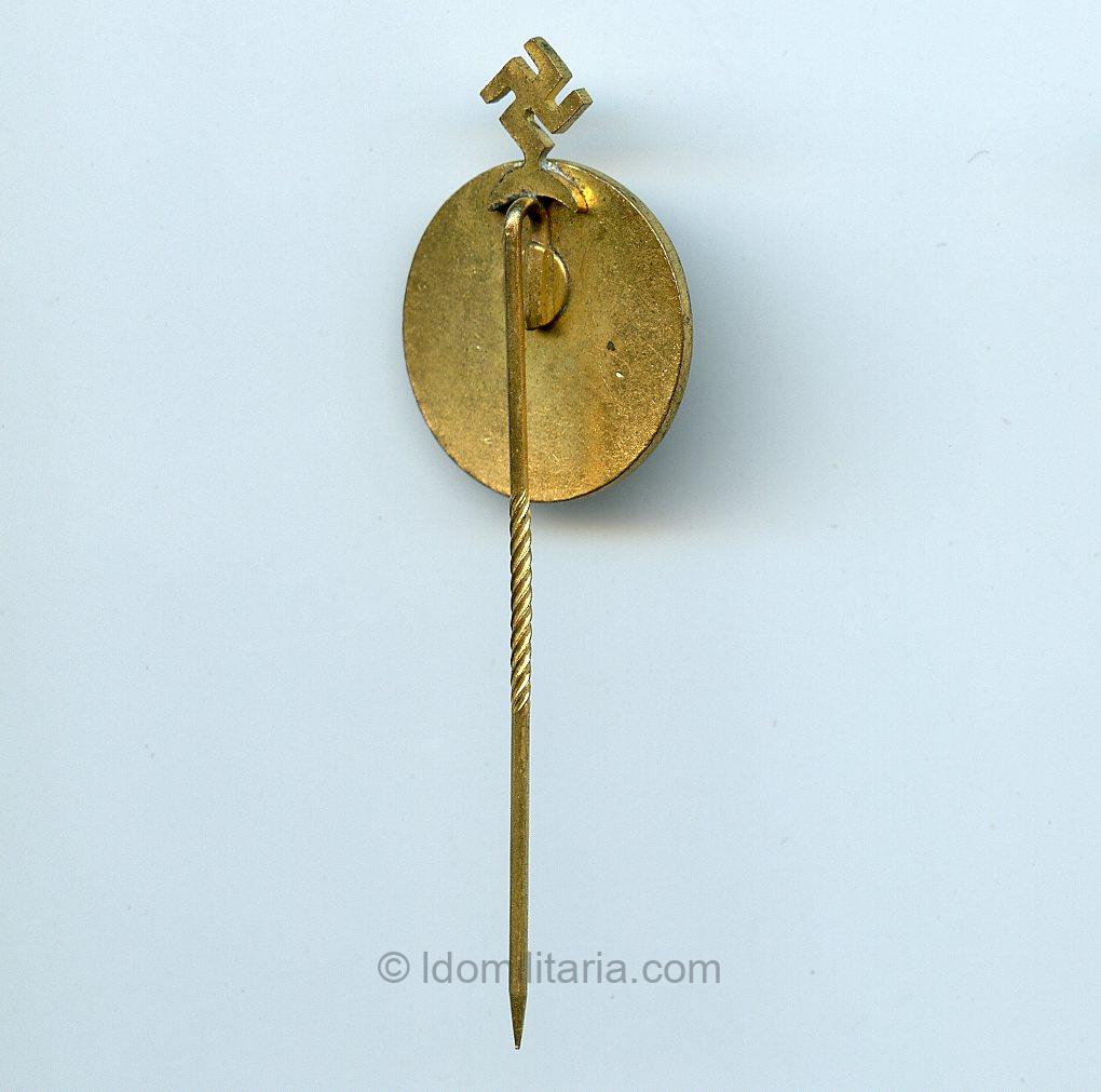 Reichsbund Deutscher Feuerwerker 3th pattern membership stickpin - Image 2