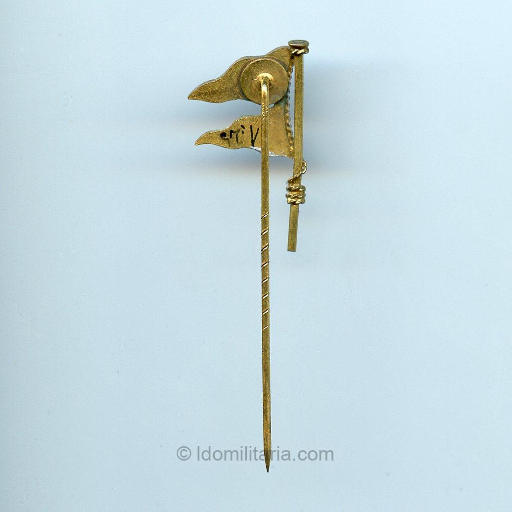 NSDAP Kriegsflagge stickpin - Image 2