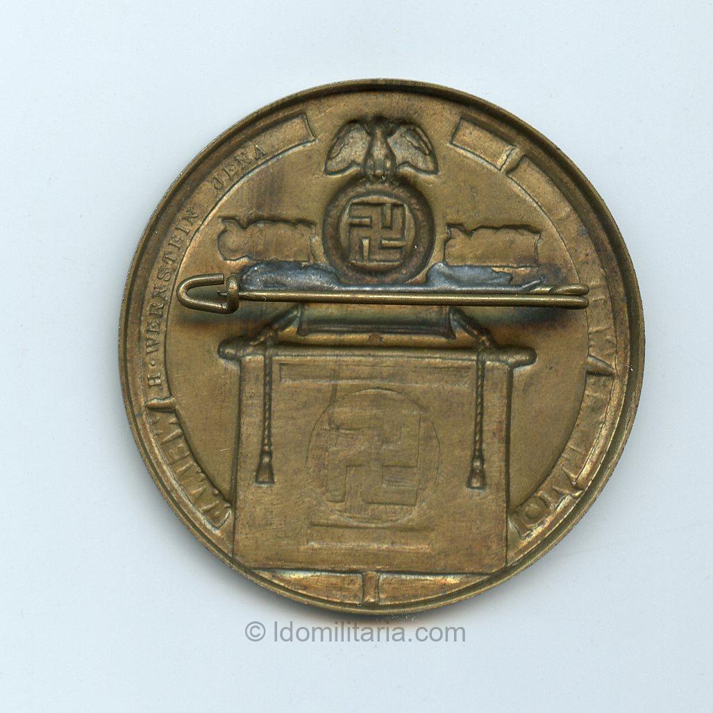 Reichsparteitag Thüringen 1926-1936 Deutschland Erwache tinnie - Image 2