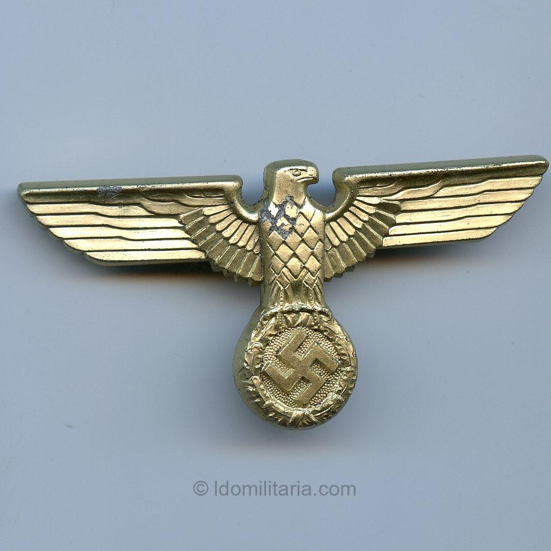 NSDAP Visor cap eagle - C. Dinsel,Berlin