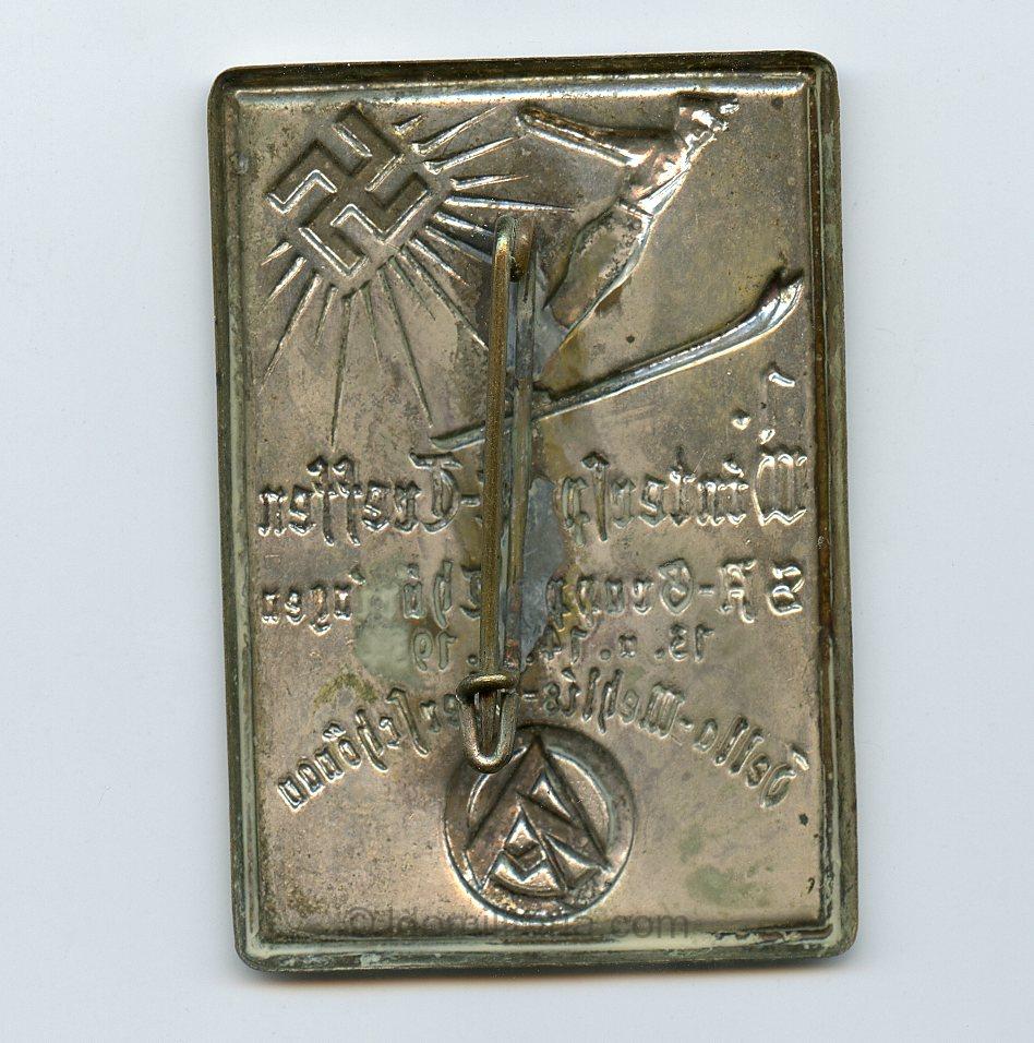 SA Wintersport-Treffen der Sa-Gruppe Thüringen 13.u.14.1.1934 Zella-Mehlis-Oberschönau tinnie - Image 2