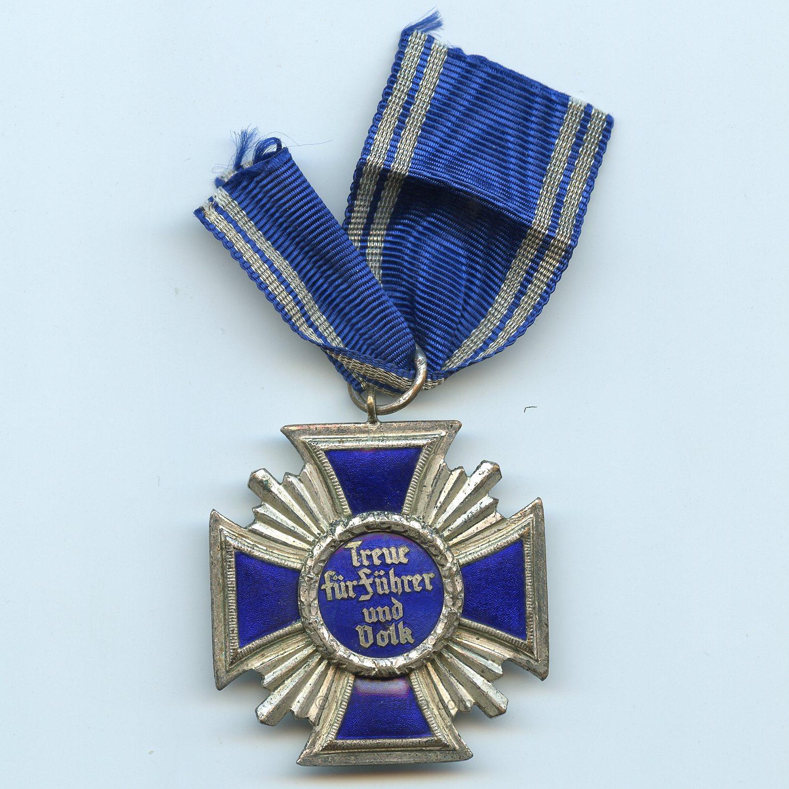 NSDAP 15 year service medal marked ”30” – Rudolf, Souval - Image 2