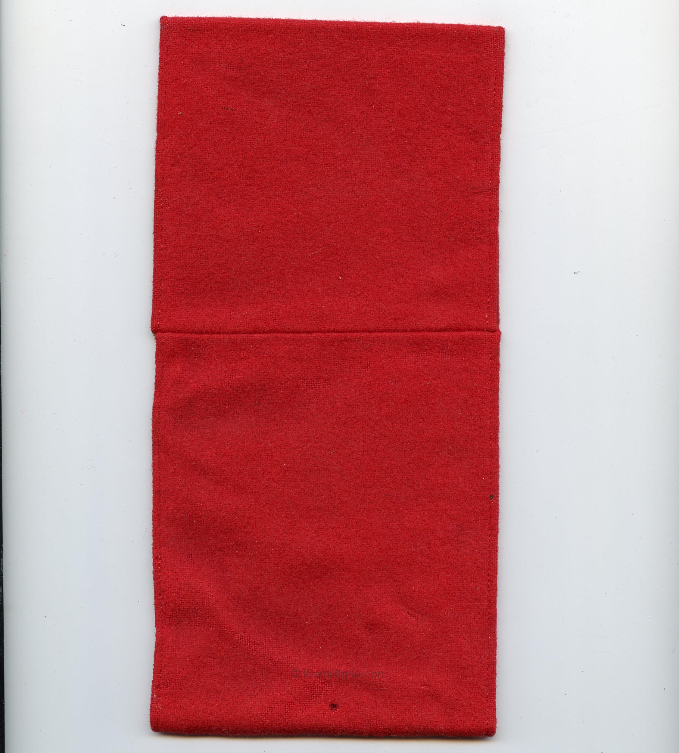 Three-piece construction wool NSDAP Armband - RZM Tagged - Image 3