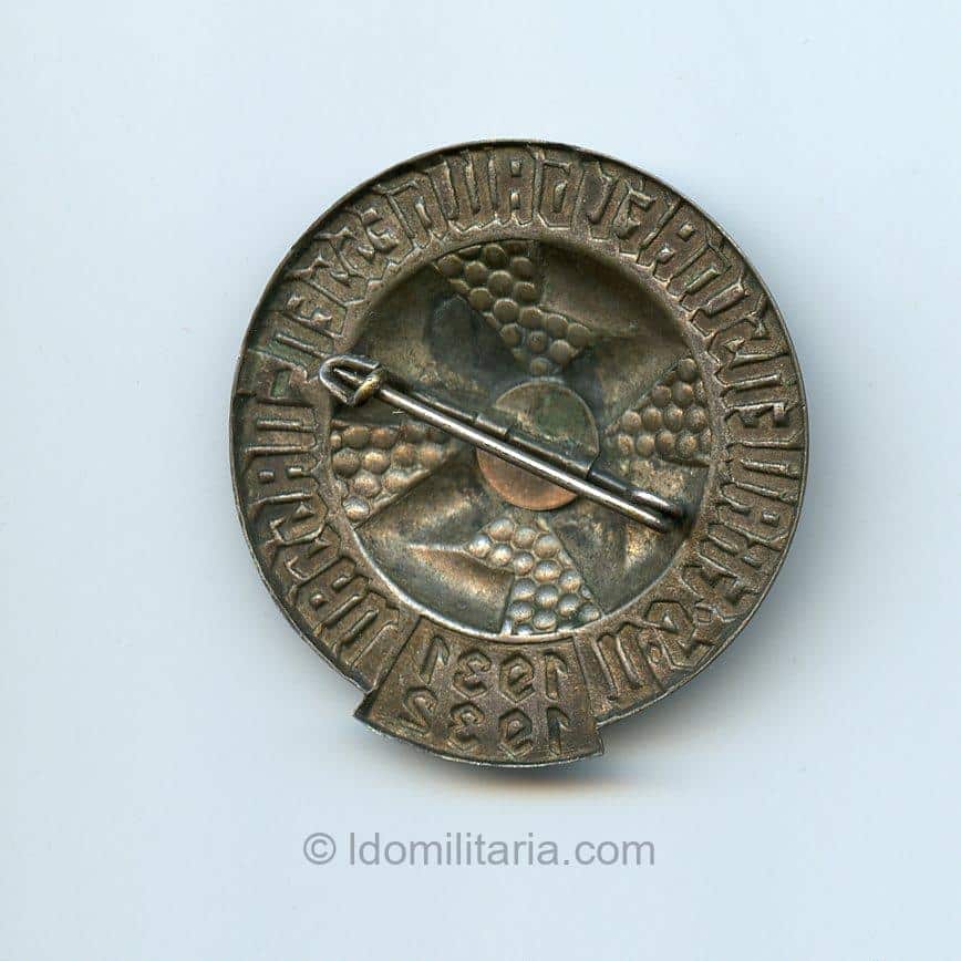 N.S. Frauenschaft Gau Hessen-Nassau honor badge 1931-1932 - Image 2