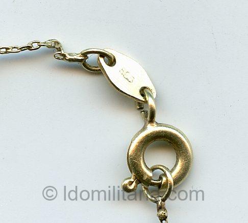 Period sympathie hanger '585' gold - A.G.T.O - Image 5