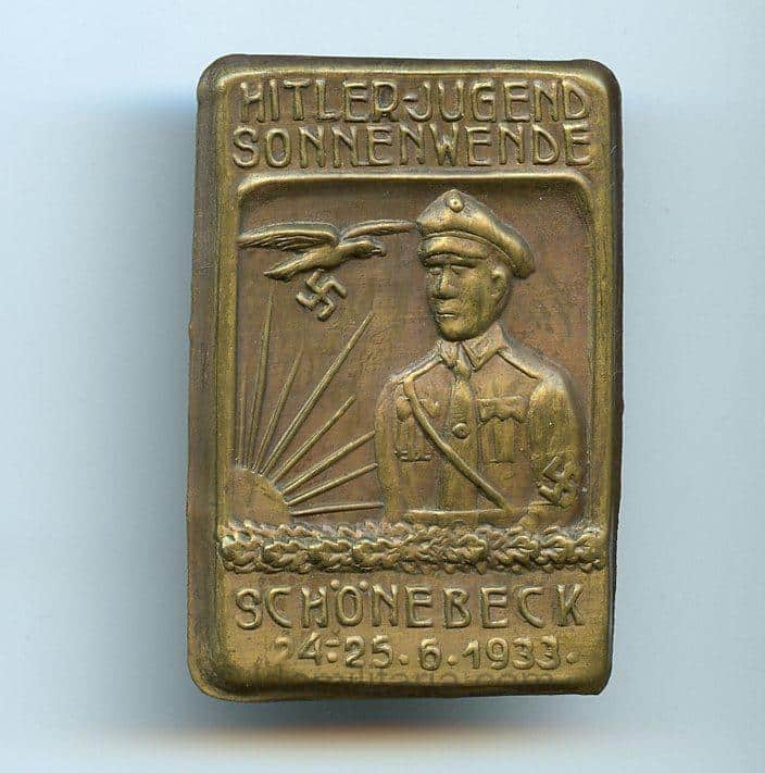 HJ Sonnenwende Schönebeck 1933 tinnie