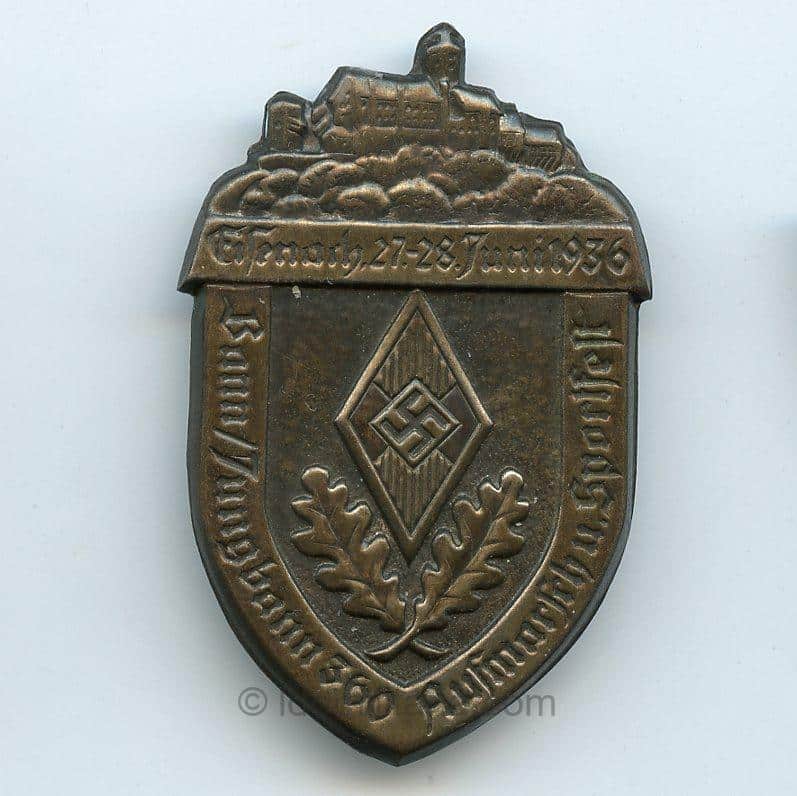 HJ Bann Aufmarsch u. Sportfest Ehrenfels 1937 tinnie