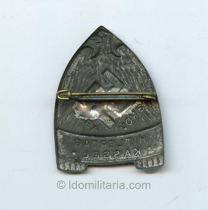 Hitler Tag Kassel 1932 tinnie - Image 2