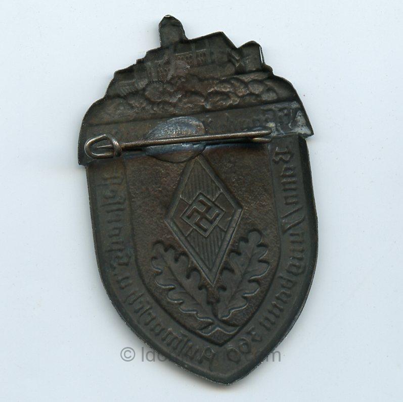 HJ Bann Aufmarsch u. Sportfest Ehrenfels 1937 tinnie - Image 2