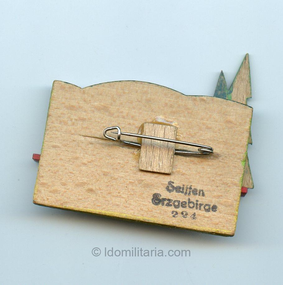 Rare Wooden HJ tinnie Sachenlager Jungbann Leipzig (107) Schmiedeberg/Riesengebirge - Image 2