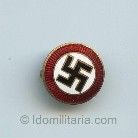 NSDAP 14mm Sympathie badge - Unmarked