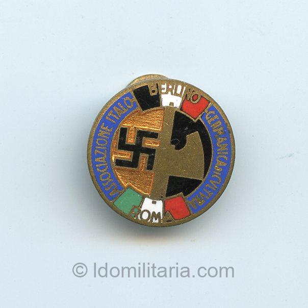 Associazione Italo Germanica Cultura badge ”buttonhole” – Castelli Cerosa