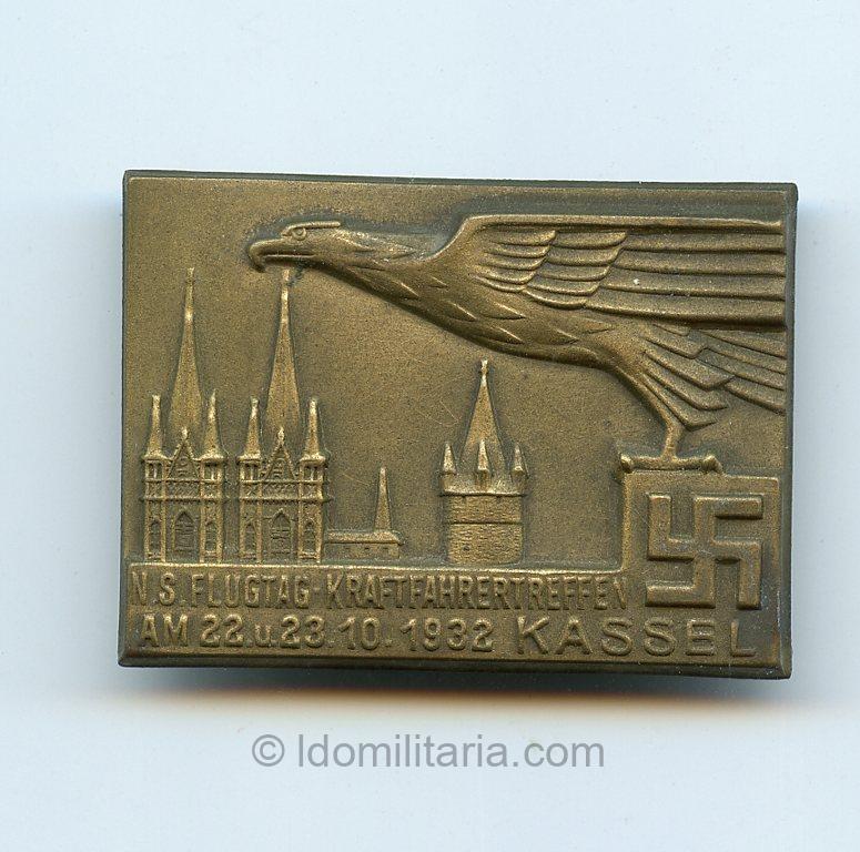 N.S. Flugtag Kraftfahrertreffen Kassel 1932 tinnie