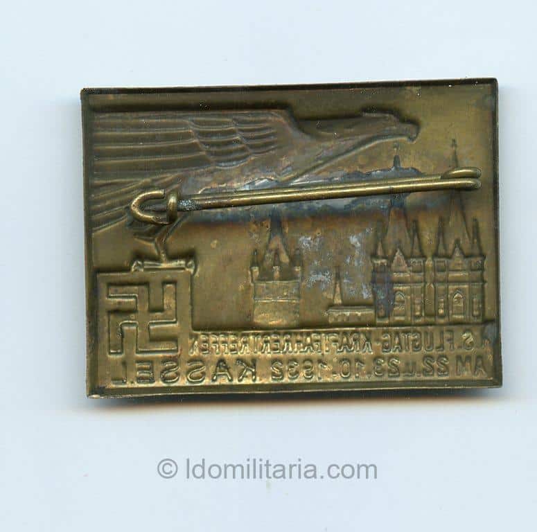 N.S. Flugtag Kraftfahrertreffen Kassel 1932 tinnie - Image 2