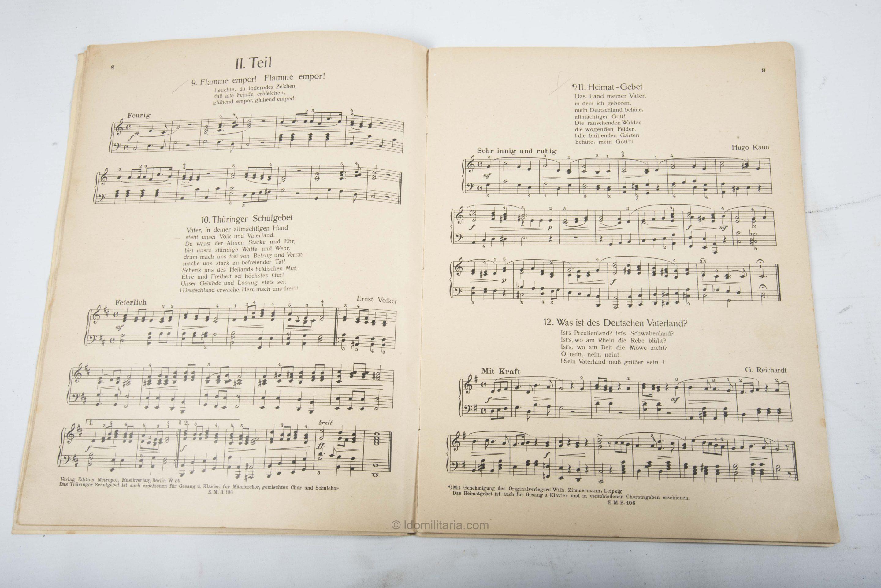 HJ Jung Deutschland song book - Image 7