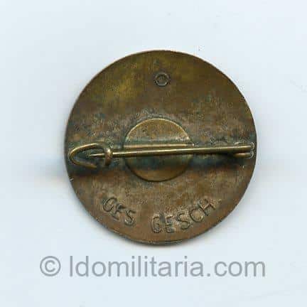 Early NSDAP Membership badge - Ges. Gesch. - Image 2