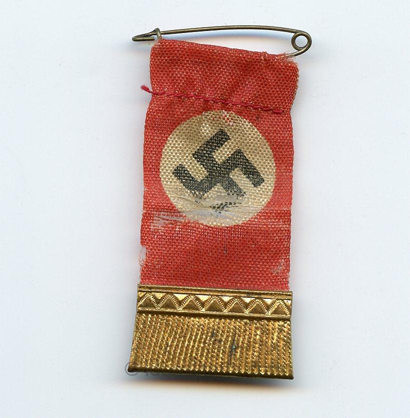 NSDAP cloth sympathie hanger