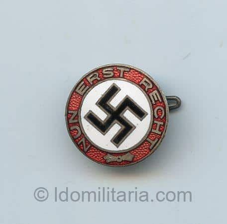 NSDAP Nun Erst Recht slogan badge