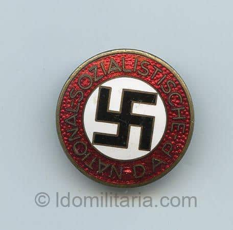 NSDAP Membership badge – Apreck & Vrage, Leipzig