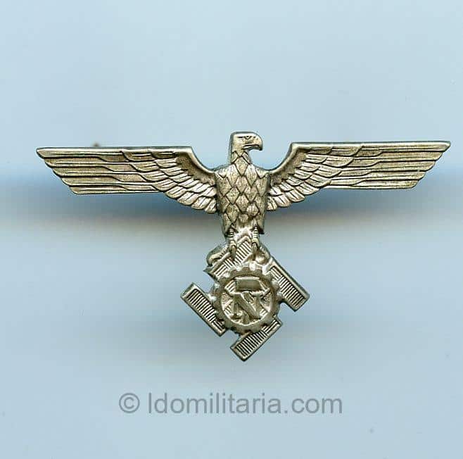 Early first pattern nickel silver TENO eagle