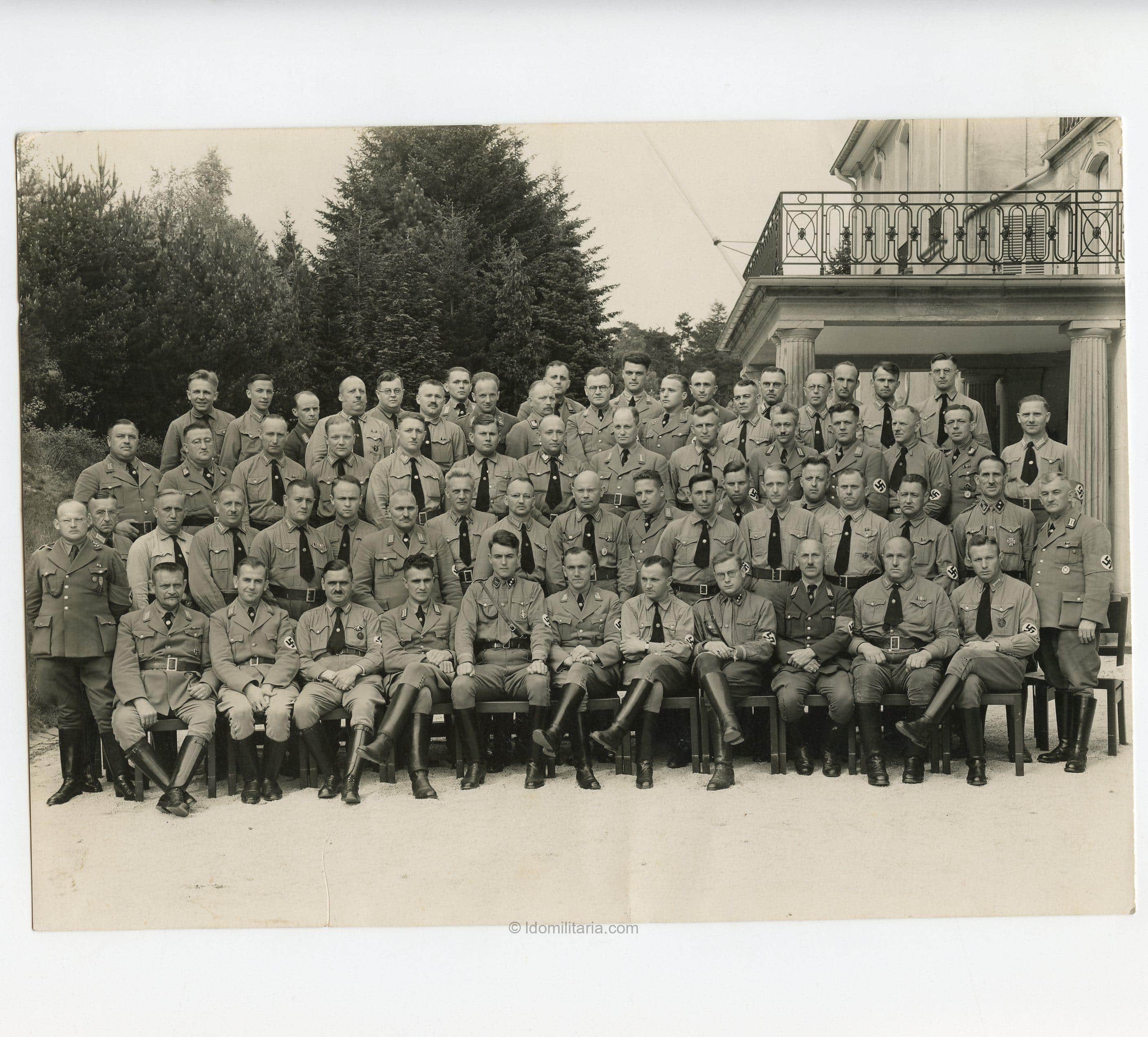 Large size NSDAP group photo 22x16cm