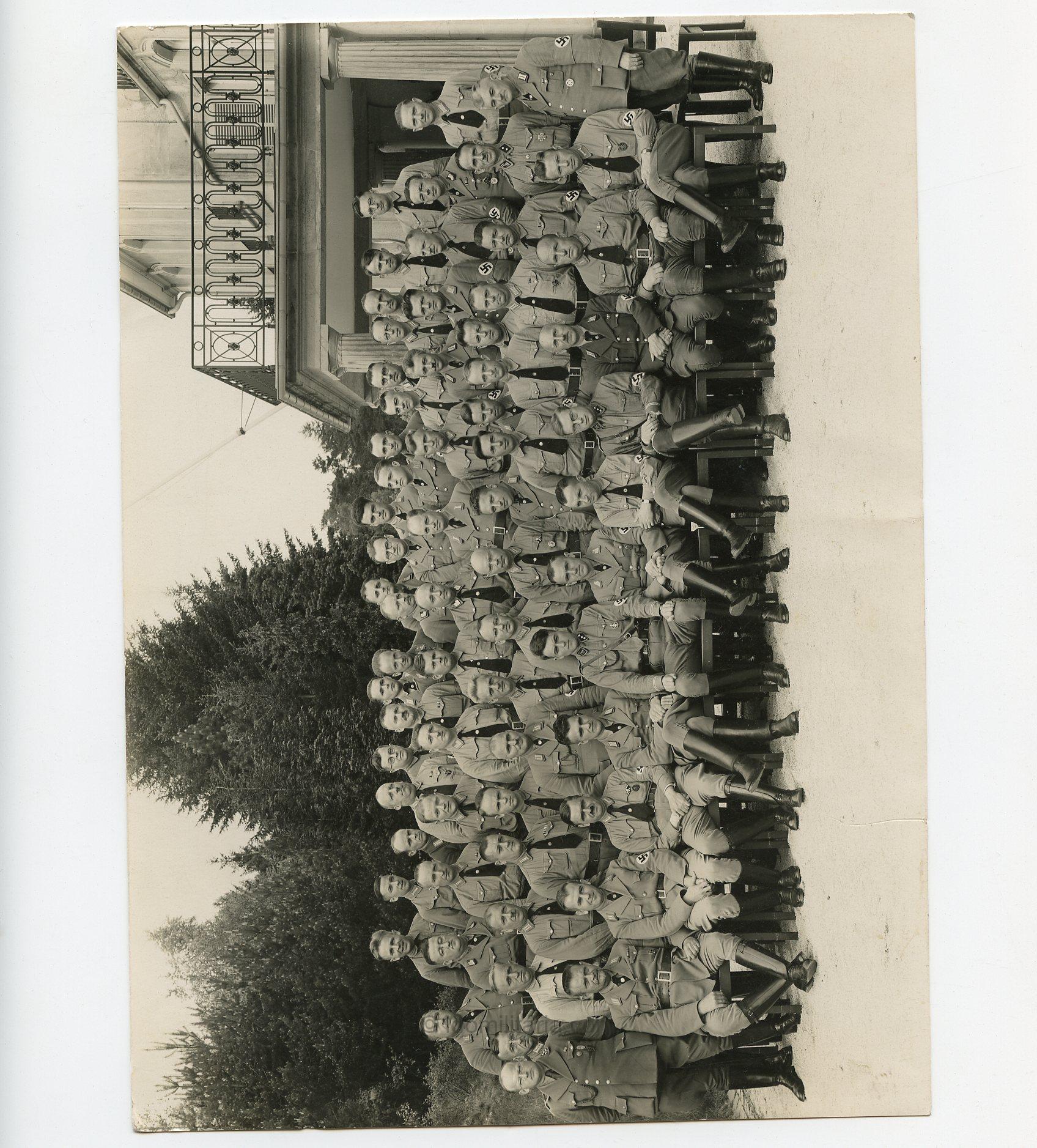 Large size NSDAP group photo 22x16cm - Image 2