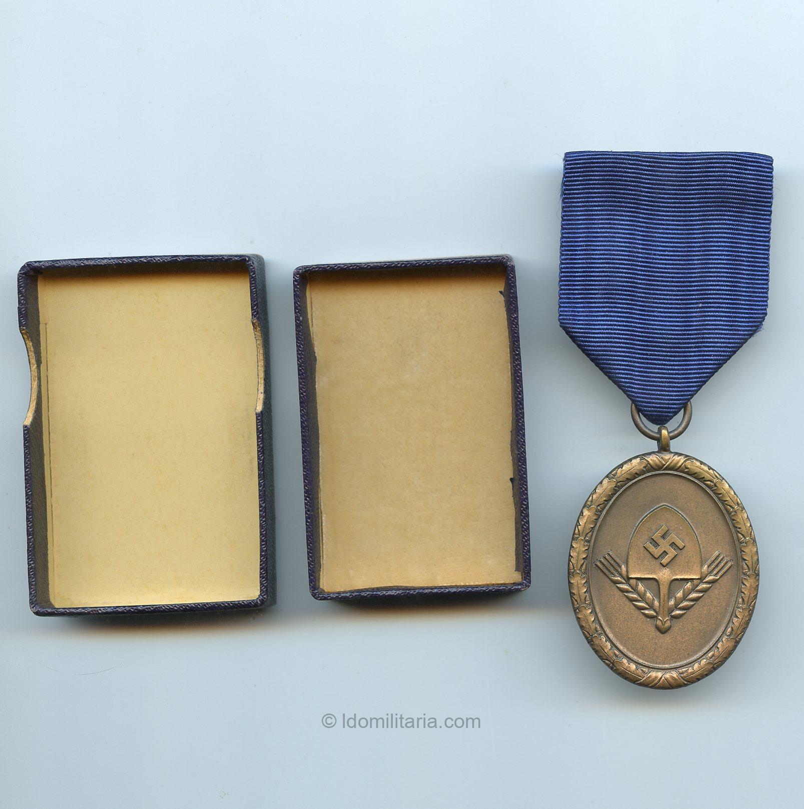 Extremely rare LDO etui RAD medal set by Wilhelm Deumer, Ludenscheid - Image 4