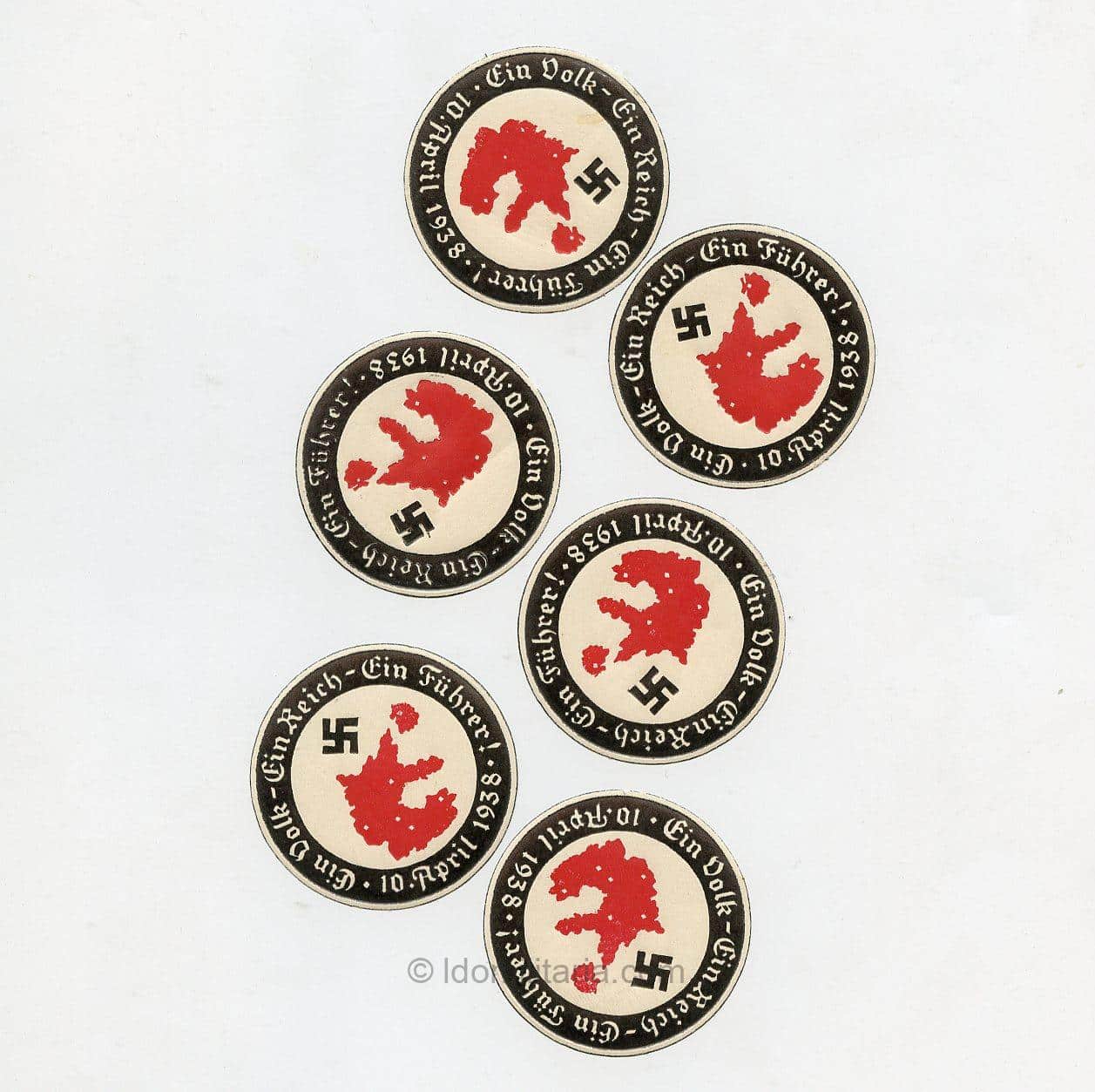 Period Ein Volk Ein Reich Ein Führer stickers