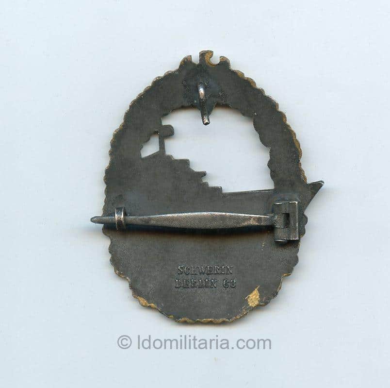 Kriegsmarine Destoryer badge - Schwerin, Berlin - Image 2