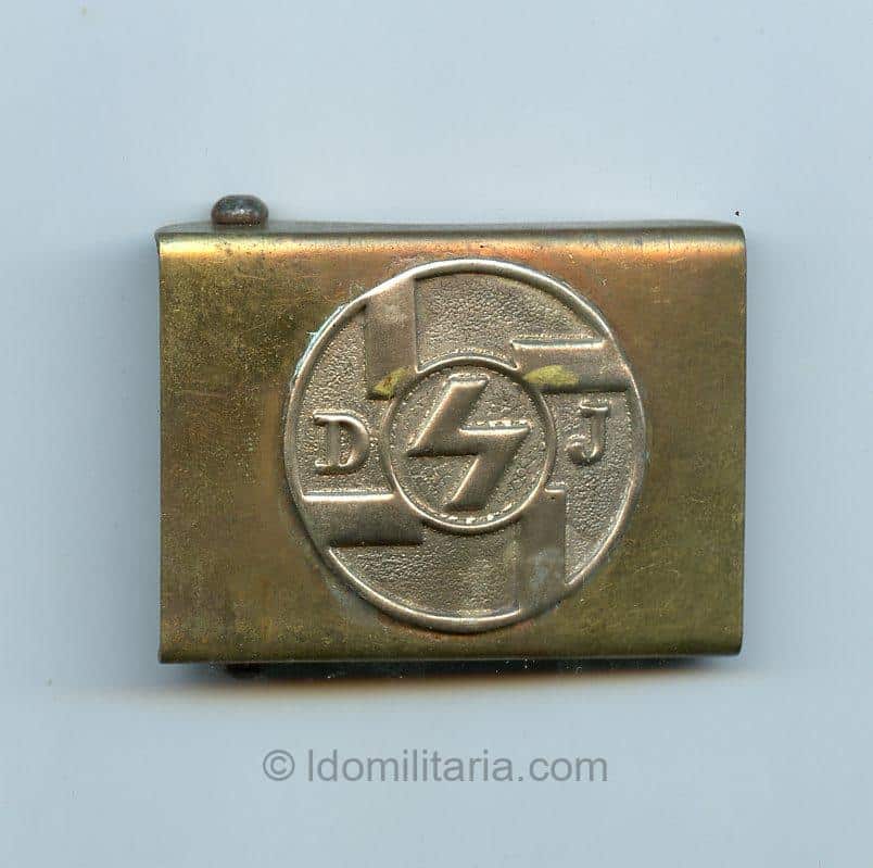 Early DJ Belt Buckle variant