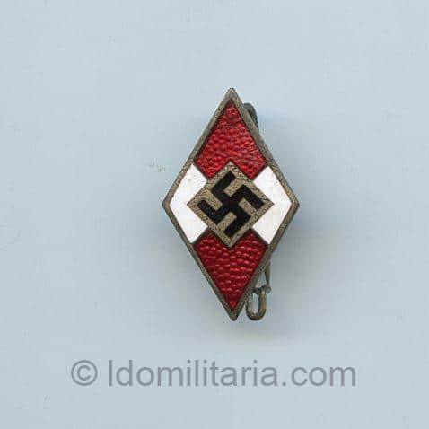 HJ Membership badge - Karl Wild, Hamburg